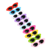 10 Pcs/set Pet Grooming Accessories Colorful Sunglass