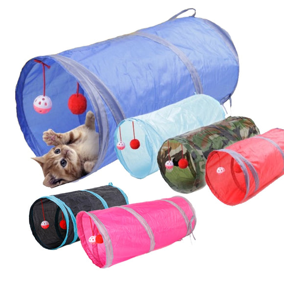 6 Color Funny Pet Cat Tunnel